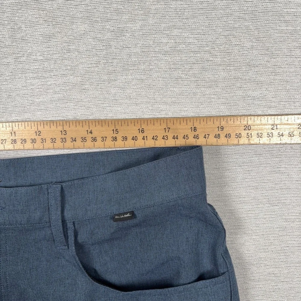 Travis Mathew Open to Close Pants Mens Size 36x30 Blue Polyester Spandex